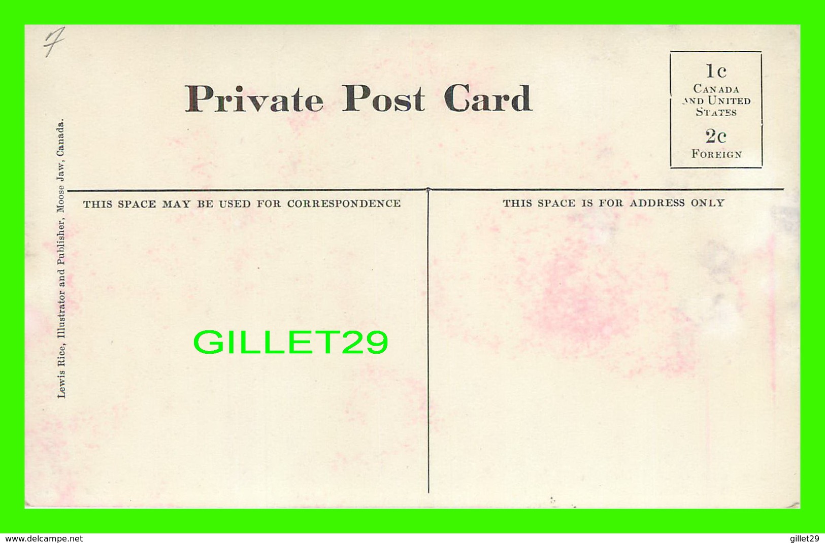 MOOSE JAW, SASKATCHEWAN - C. P. R. STATION AND GARDENS - 4 MULTIVUES - ANIMATED - LEWIS RICE, ILLUSTRATOR & PUB. - - Other & Unclassified