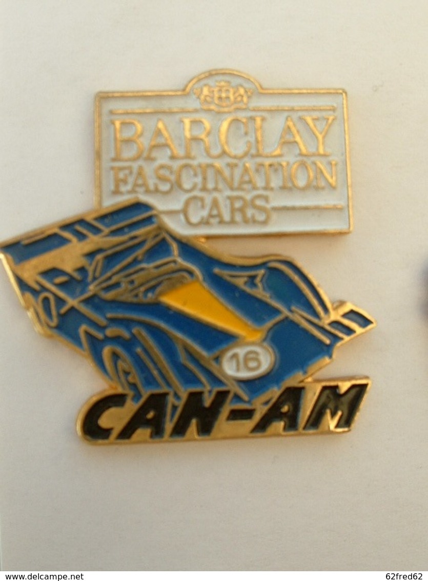Pin's CAN-AM   - BARCLAY FASCINATIONS CARS - Autres & Non Classés