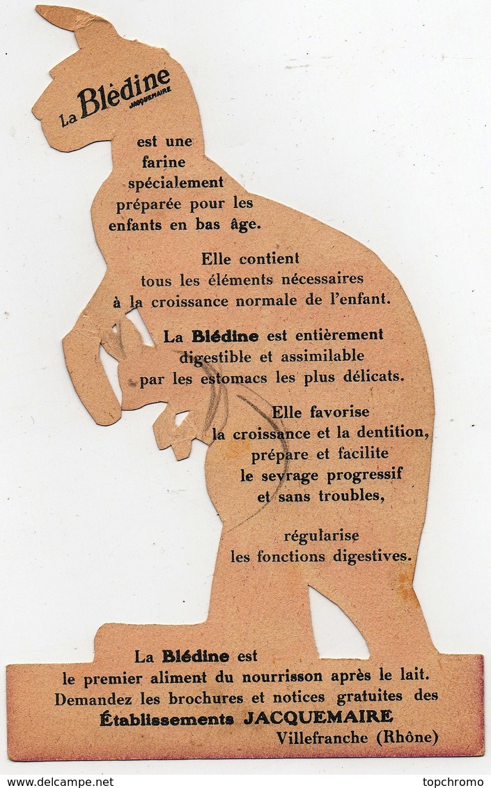 CHROMO Découpis Blédine Jacquemaire Enfant Fille Garçon Jeu Jouet Luge Pêche Voilier Arc Flêche Au Dos Animal (5 Chromos - Enfants