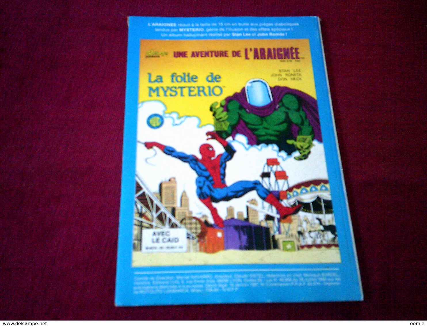 SPIDEY   N° 84  JANVIER   1987 - Spidey