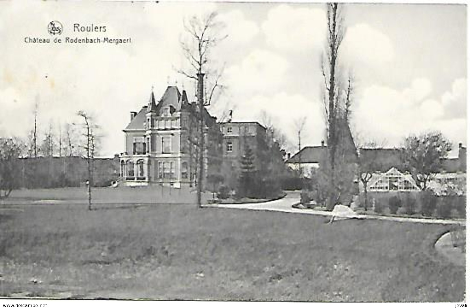 CPA / AK / PK   - ROULERS  Château Rodenbach - Mergaert - Roeselare