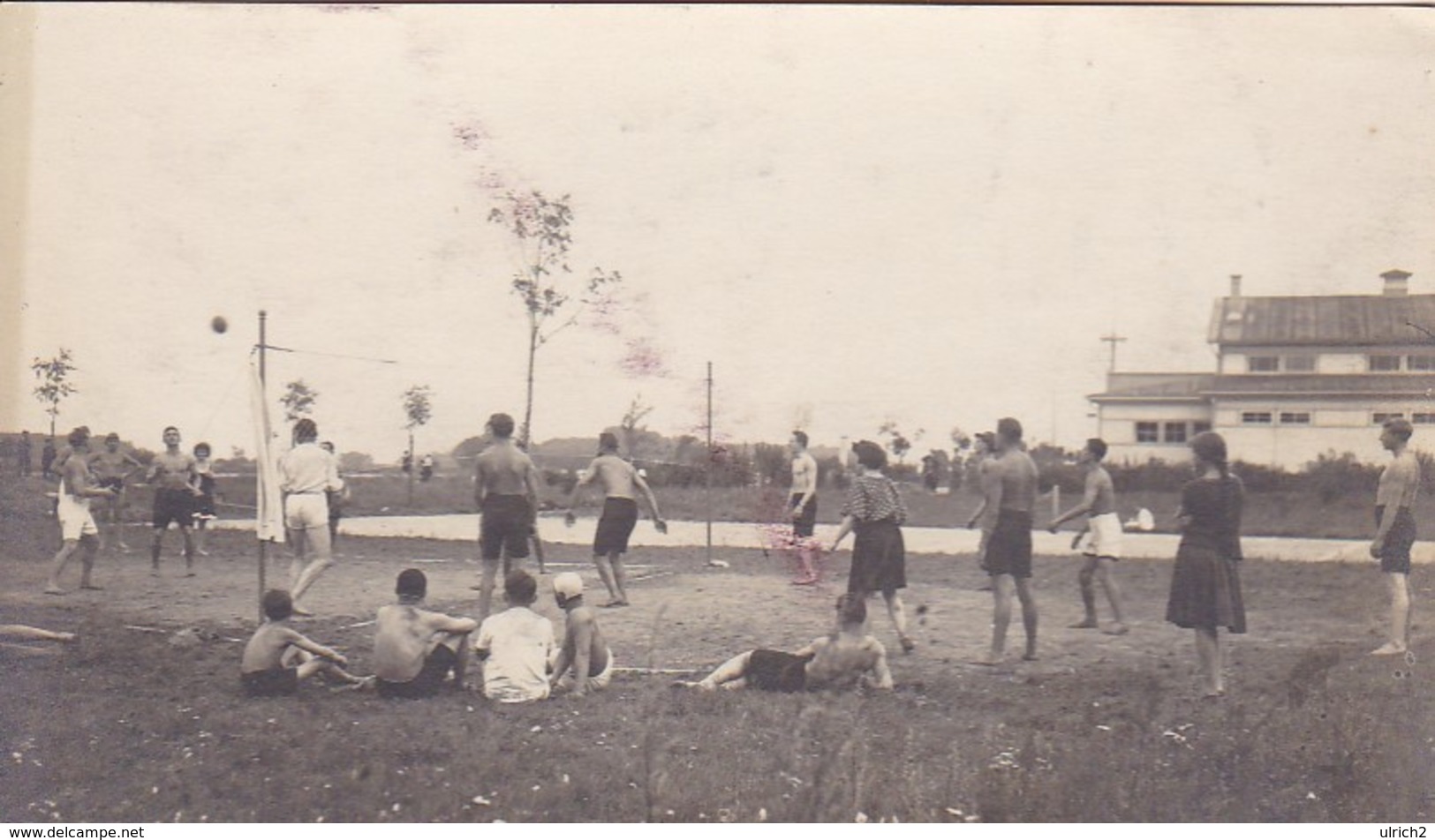 AK Foto Volleyball Spiel - Ca. 1930  (48373) - Volleyball