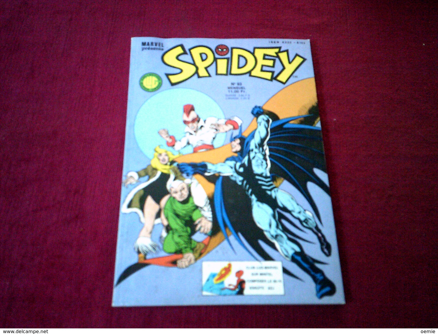 SPIDEY   N°  93   ANNEE  1987 - Spidey