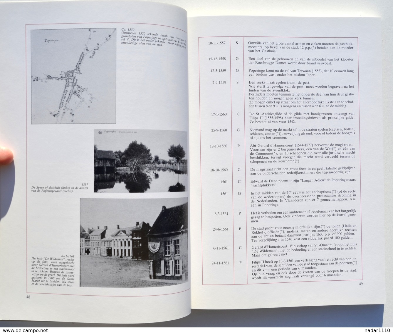 De Kroniek Van Groot-Poperinge – Willy Tillie, 1987 - Geography