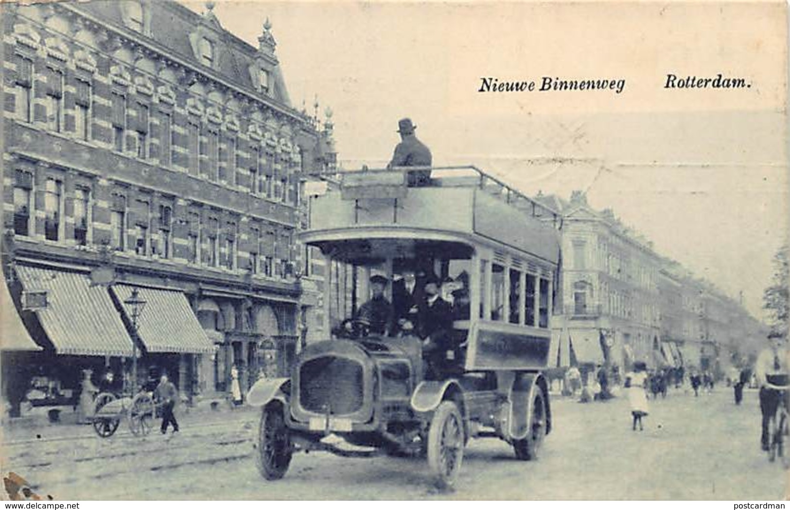 ROTTERDAM - Nieuwe Binnenweg - Autobus Bus - Uit. P. F. V. D. Ende. - Rotterdam