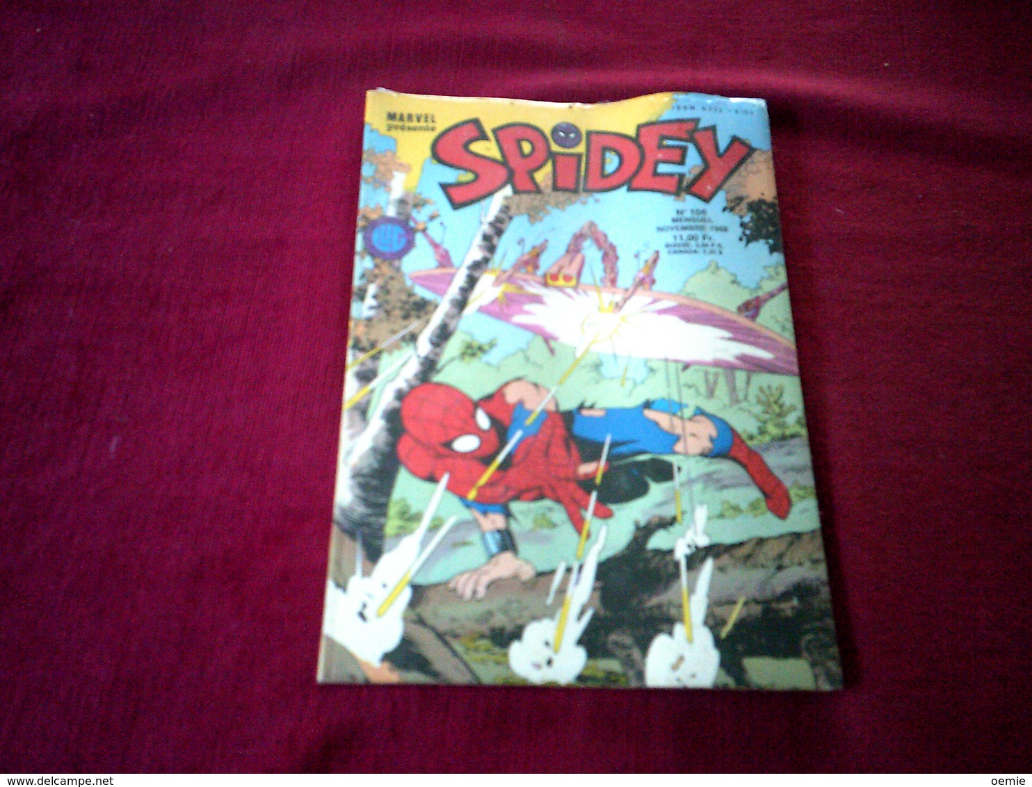 SPIDEY   N° 106 NOVEMBRE 1988 - Spidey