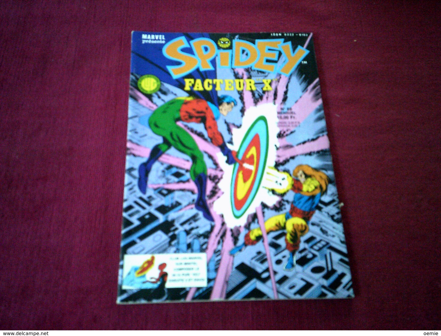 SPIDEY   N° 89   ANNEE  1987 - Spidey