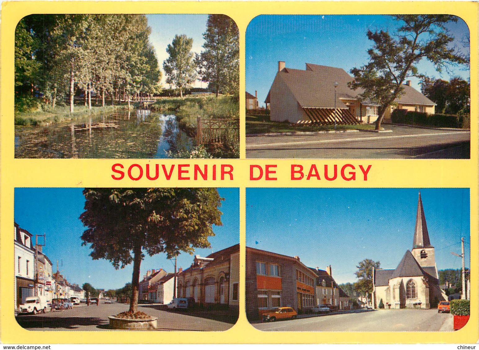 SOUVENIR DE BAUGY - Baugy