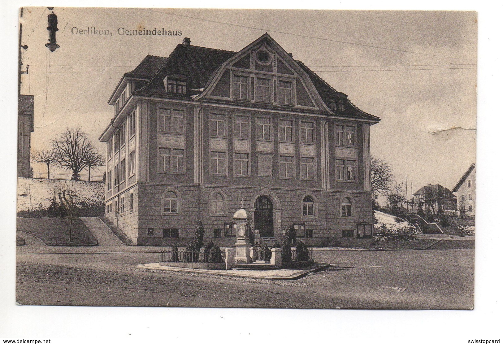 OERLIKON Gemeindehaus Wetterstation Gel. 1919 N. Rüschlikon - Rüschlikon