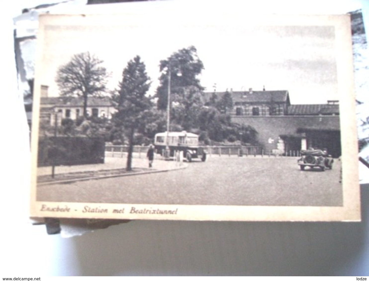 Nederland Holland Pays Bas Enschede Met Station Beatrixtunnel Bus Oud - Enschede