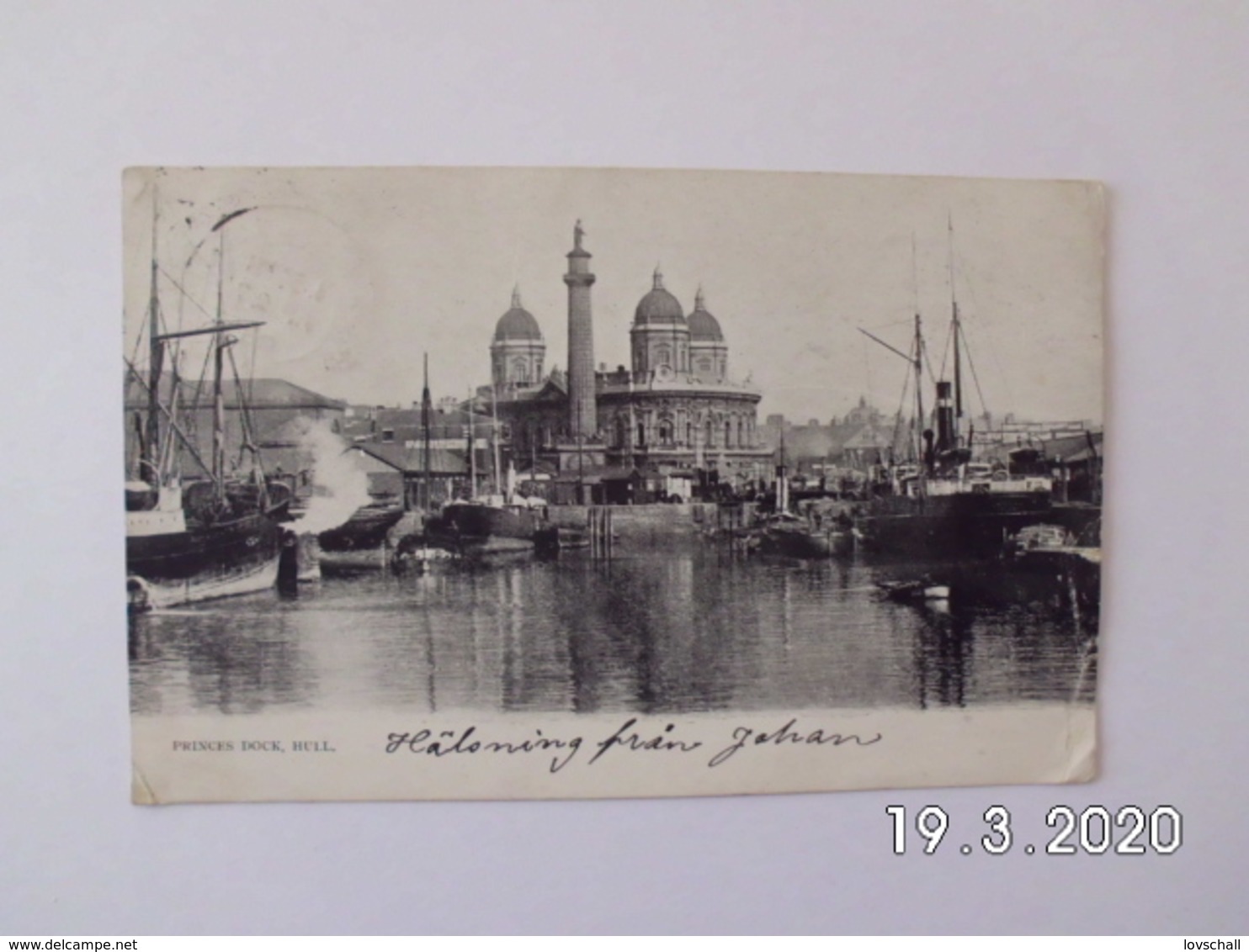 Hull. - Princes Dock. (27 - 4 - 1903) - Hull