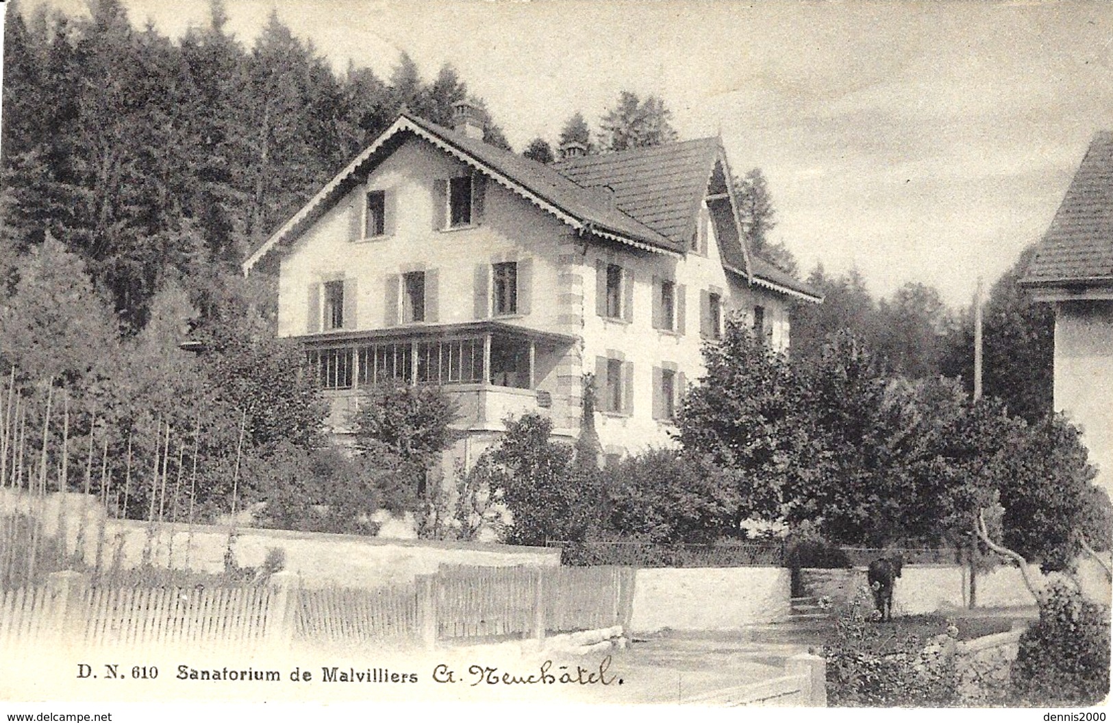 D.N. 610 Sanartorium De Malvilliers - Villiers