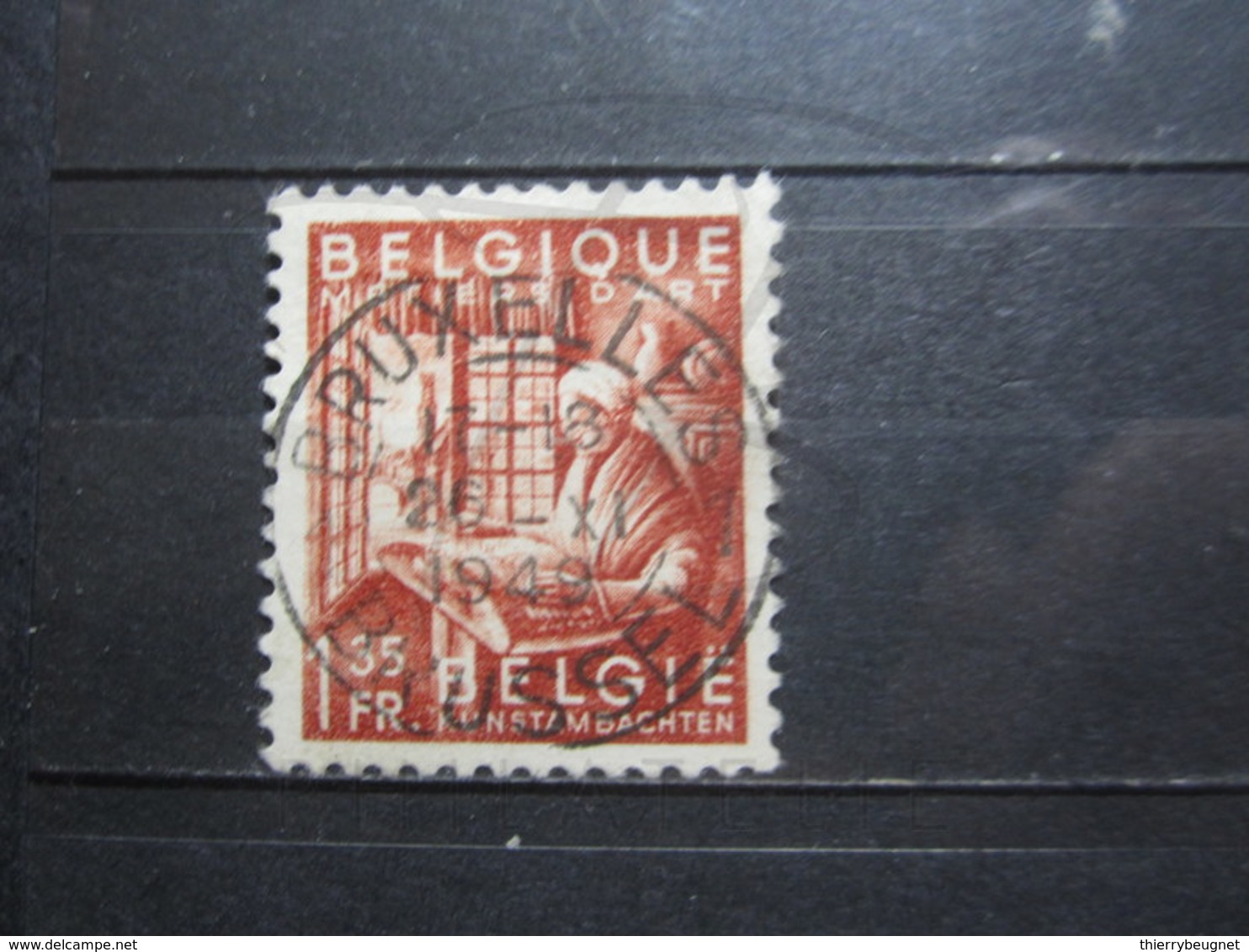 VEND BEAU TIMBRE DE BELGIQUE N° 763 , OBLITERATION " BRUXELLES " !!! - 1948 Export