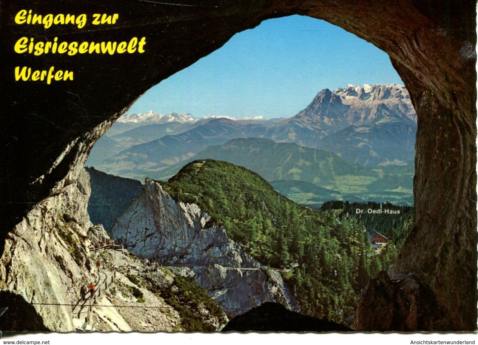 009018  Eingang Zur Eisriesenwelt Werfen - Werfen