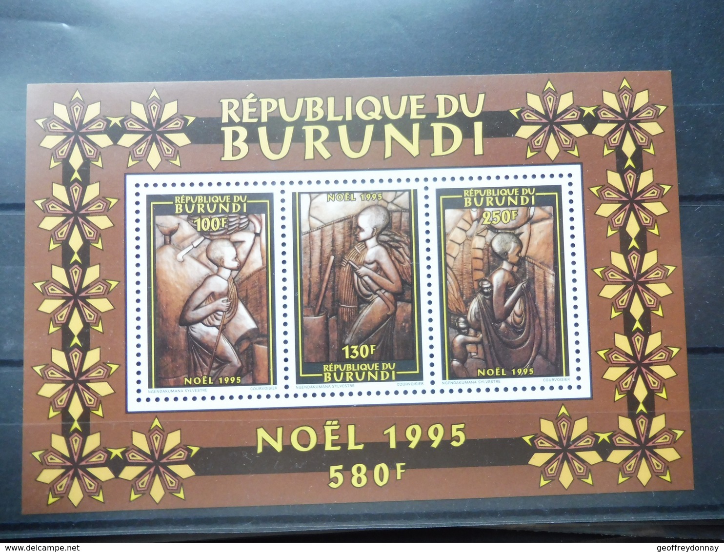 Burundi Bloc 136 Noel Neuf ** - Unused Stamps