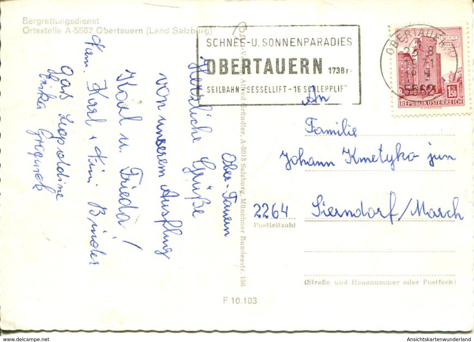 009039  Obertauern Bergrettungsdienst - Obertauern