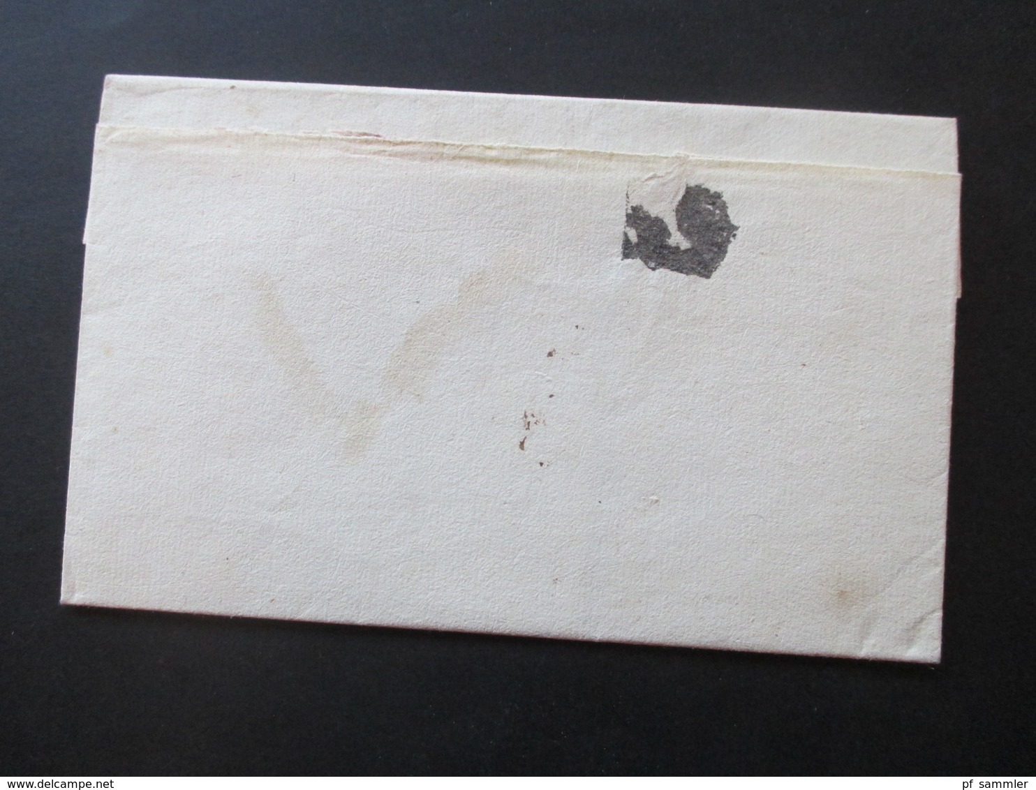 Italien Vorphila / Prephila 1827 Faltbrief Mit Inhalt Und 3 Stempel / Ovalstempel Interessant??!! - 1. ...-1850 Vorphilatelie