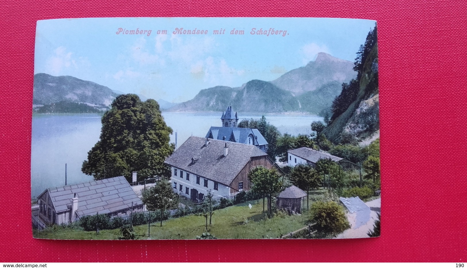 Plomberg Am Mondsee Mit Dem Schafberg - Mondsee