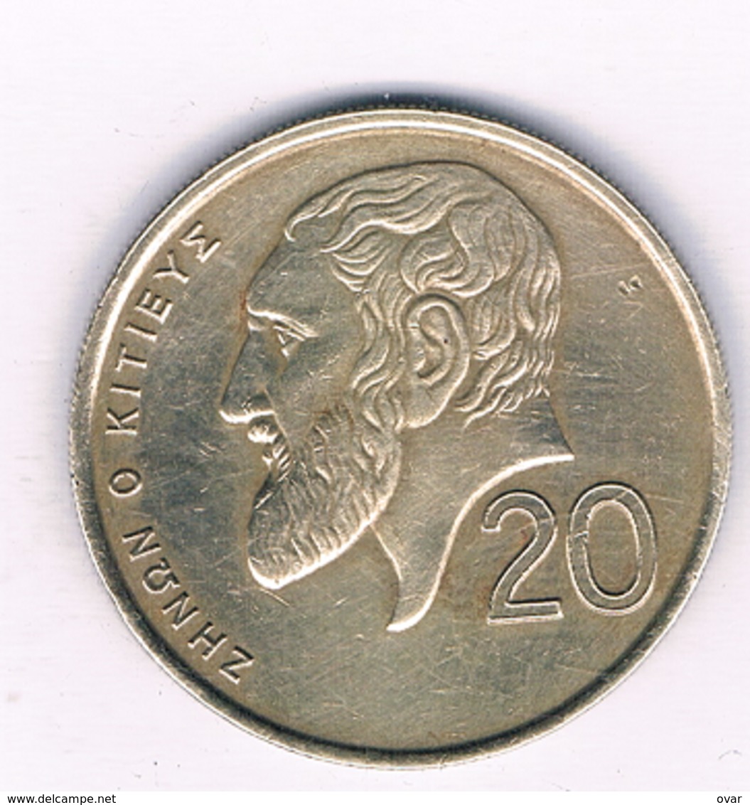20 CENTS 1990  CYPRUS /2284/ - Zypern