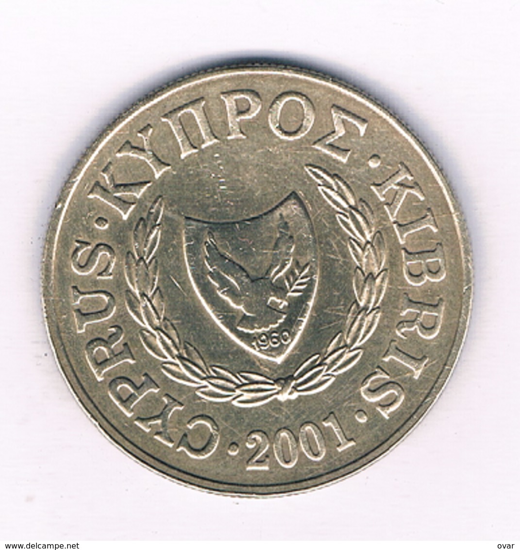 20 CENTS 2001  CYPRUS /2285/ - Zypern