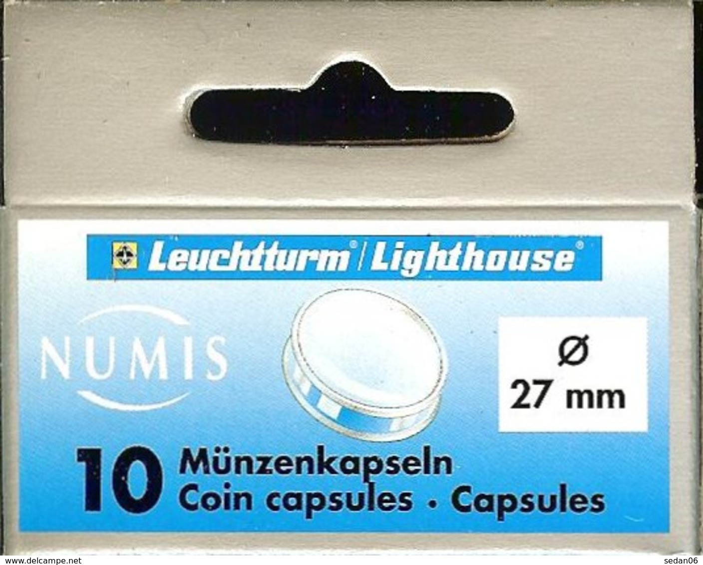 LEUCHTTURM - CAPSULES Pour MONNAIES De 27 Mm (Boîte De 10 Capsules) - Material