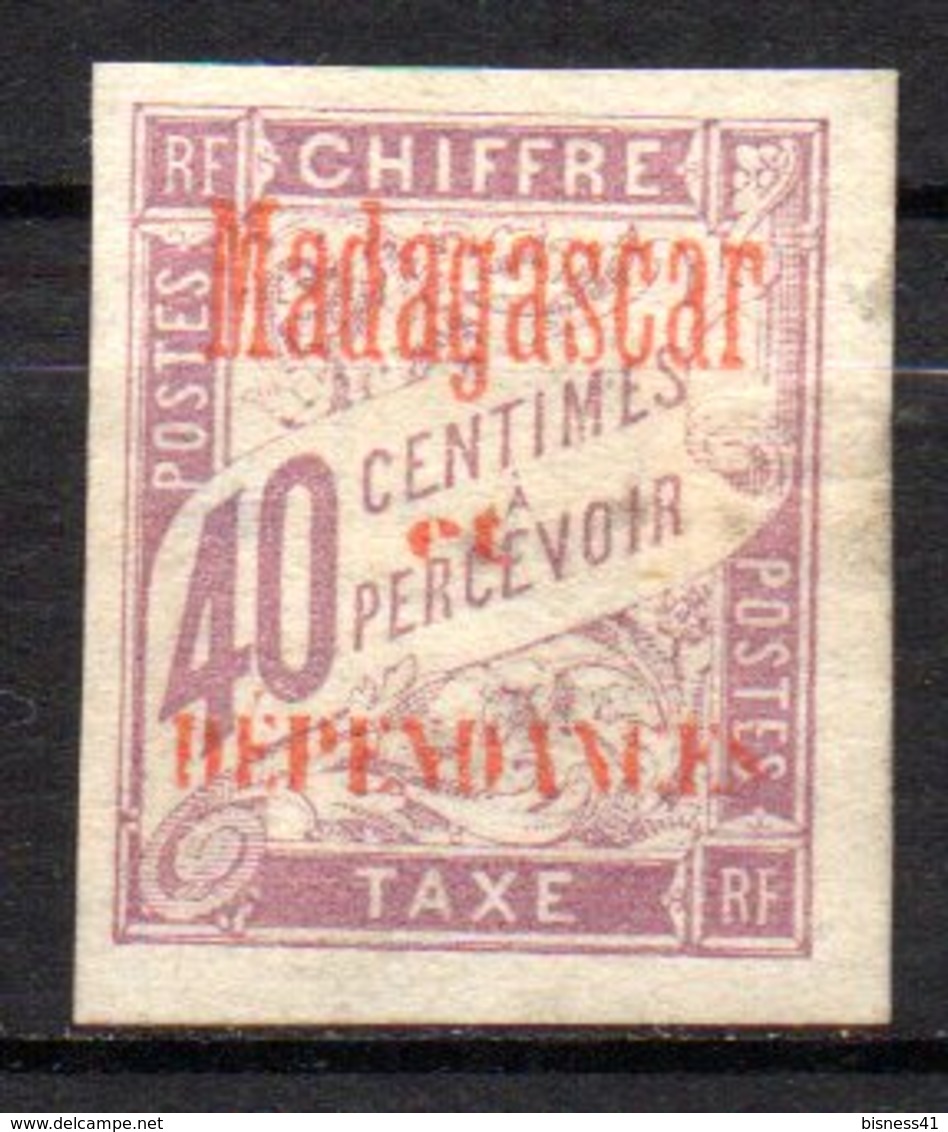 Col17  Colonie Madagascar  Taxe  N° 5 Neuf X MH  Cote : 120,00€ - Timbres-taxe