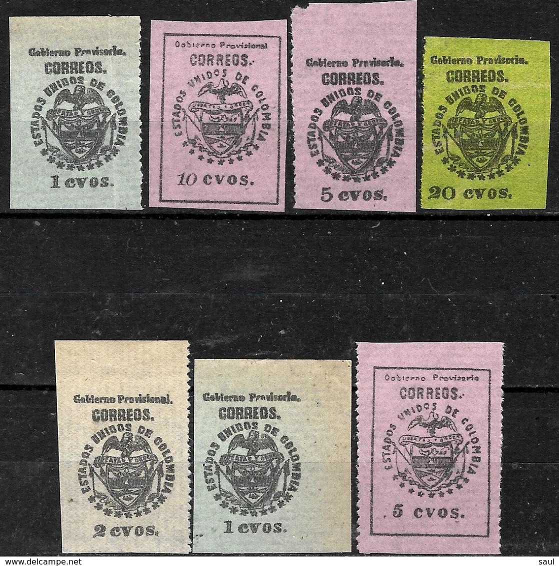 182 - COLOMBIE  - 1900 - CUCUTA - FORGERIES, FALSES, FAKES, FAUX, FALSOS, FALSCHEN - Non Classificati