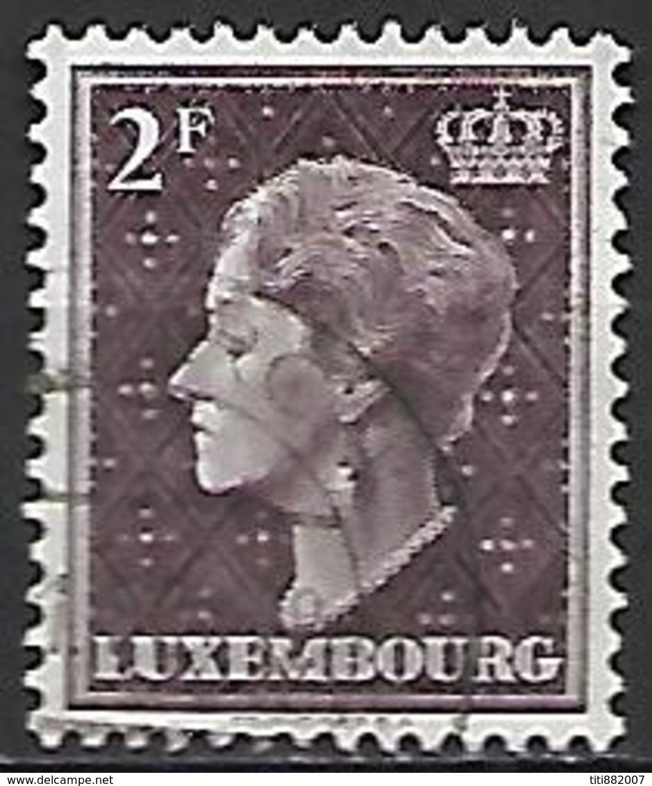 LUXEMBOURG     -    1948.   Y&T N° 421 Oblitéré - 1948-58 Charlotte De Profil à Gauche