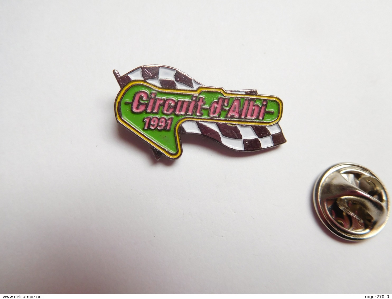 Beau Pin's , Auto , Circuit D' Albi 1991 - Autres & Non Classés