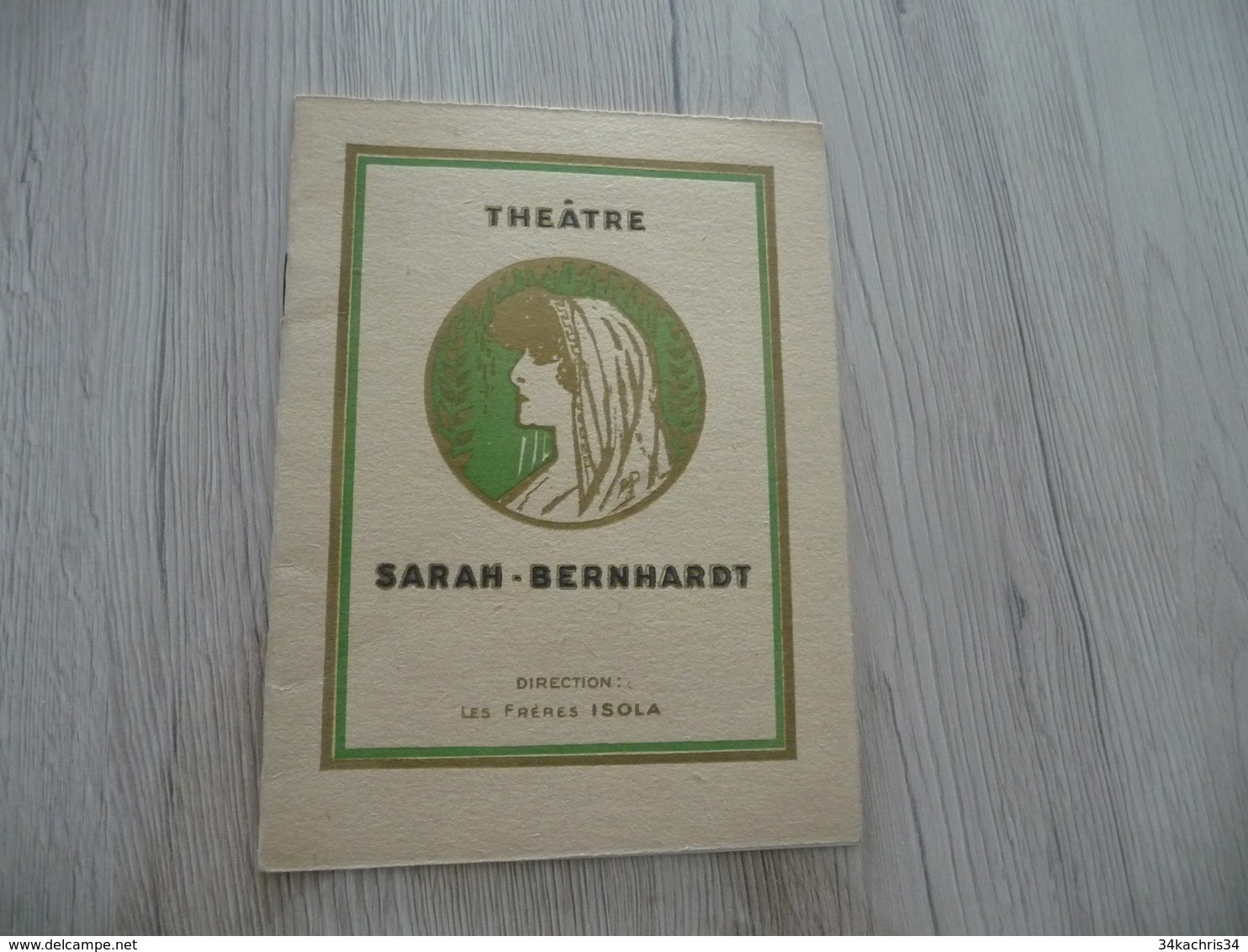 Programme Théâtre Sarah Bernhardt L'Aiglon E.Rostand 1930/1931 Photos Et Pub Dont Automobile - Programs