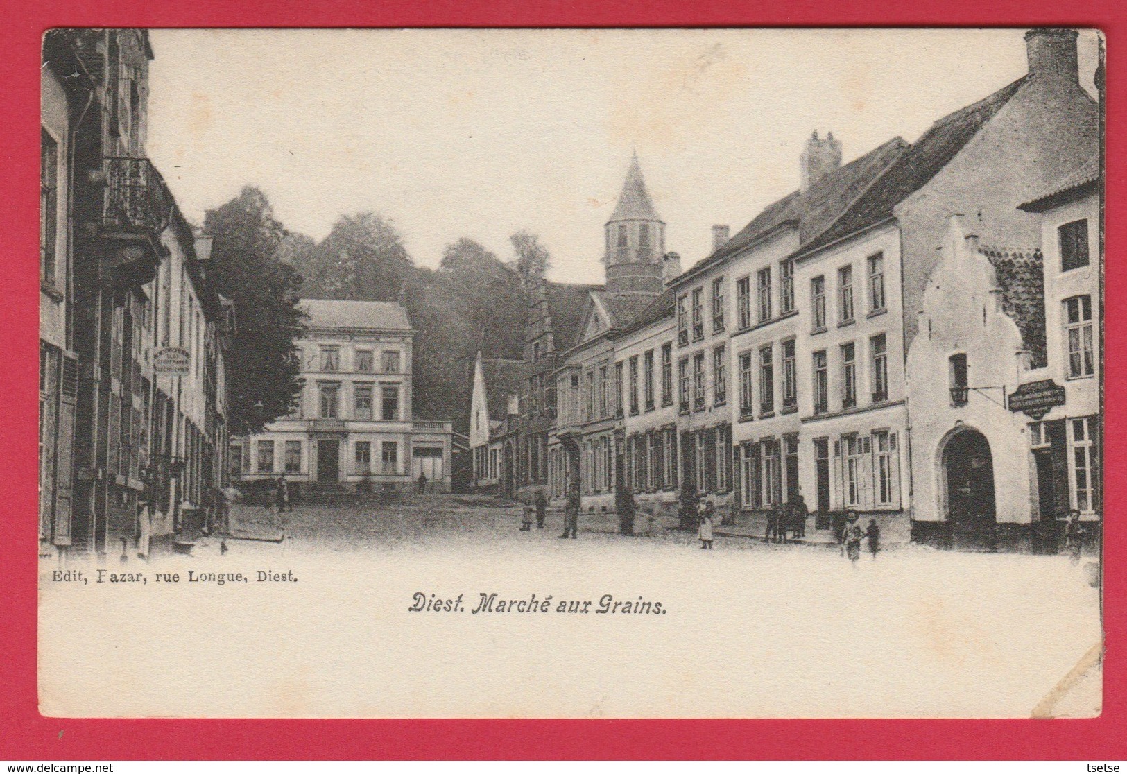 Diest - Marché Aux Grains - 1906 ( Verso Zien ) - Diest