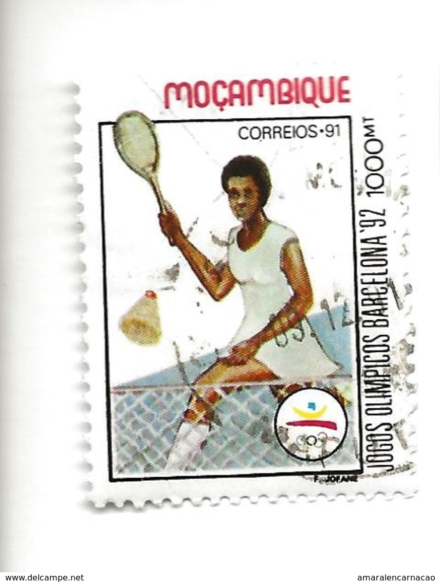 TIMBRES - STAMPS - MOZAMBIQUE / MOÇAMBIQUE - 1991 -JEUX OLYMPIQUES "BARCELONA 92" - TIMBRES OBLITÉRÉE CLÔTURE DE SERIE - Summer 1992: Barcelona