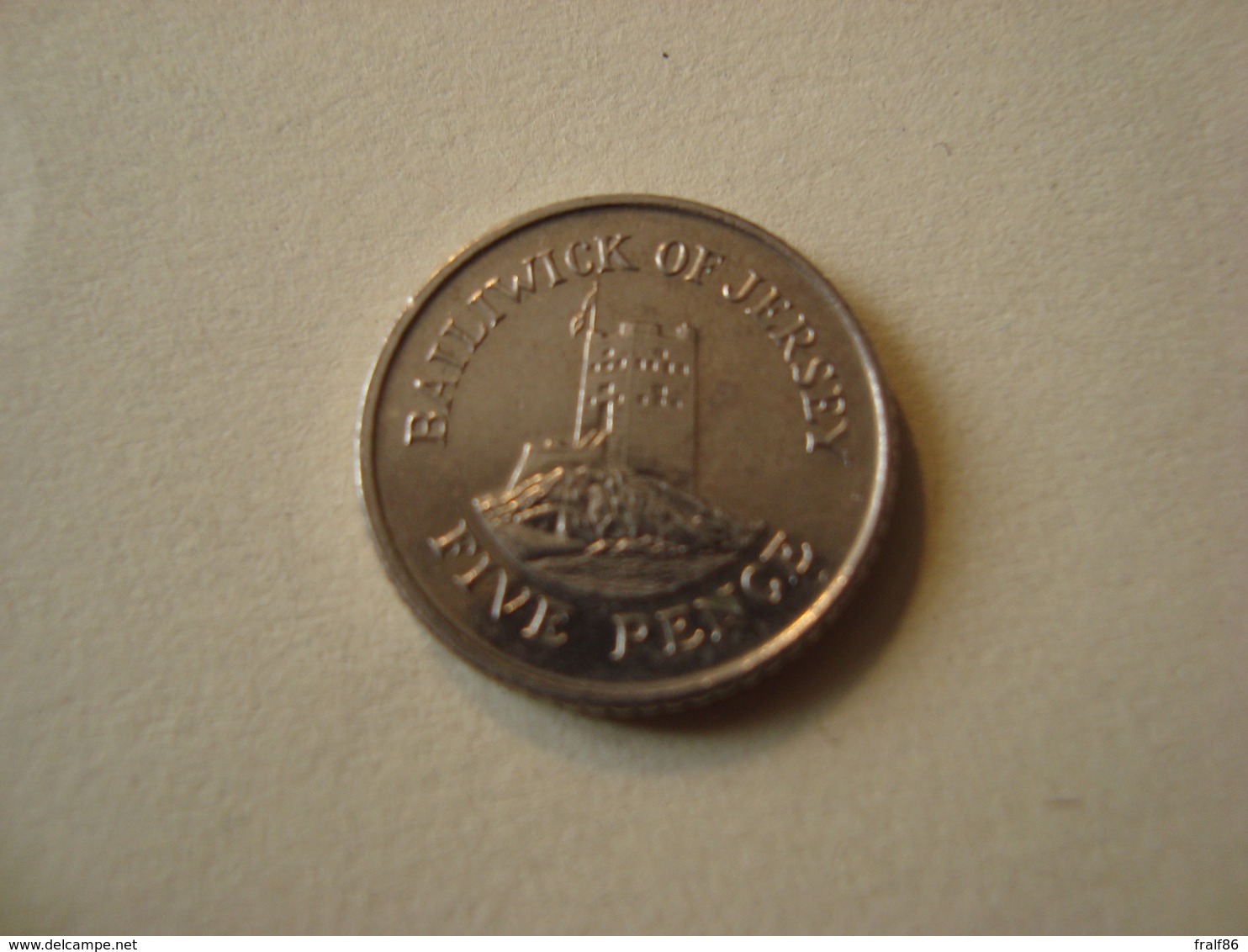 MONNAIE JERSEY 5 PENCE 1998 - Jersey