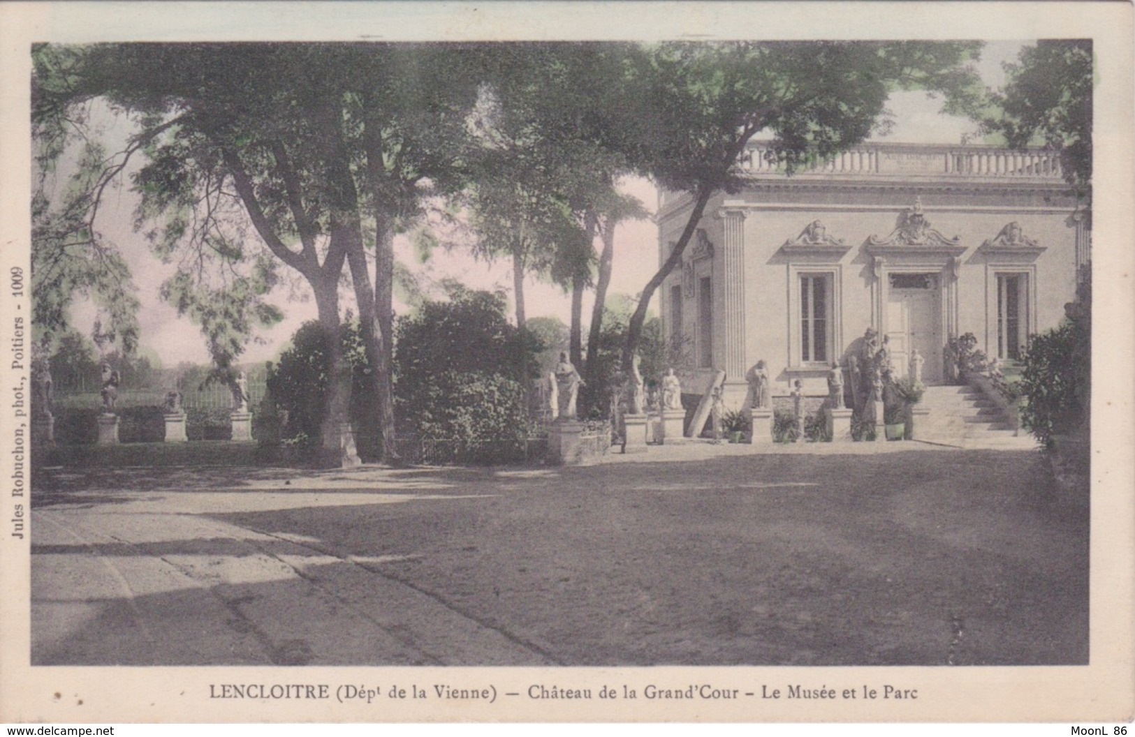 86 - LENCLOITRE - CHATEAU DE LA GRAND'COUR - LE MUSEE ET LE PARC - Lencloitre