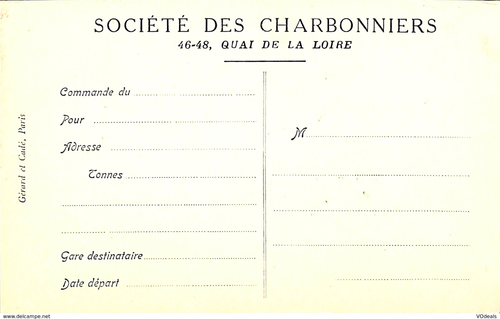 CPA - France - (75) Paris - Chantier 43 Et 45, Quai De Grenelle - Petits Métiers à Paris