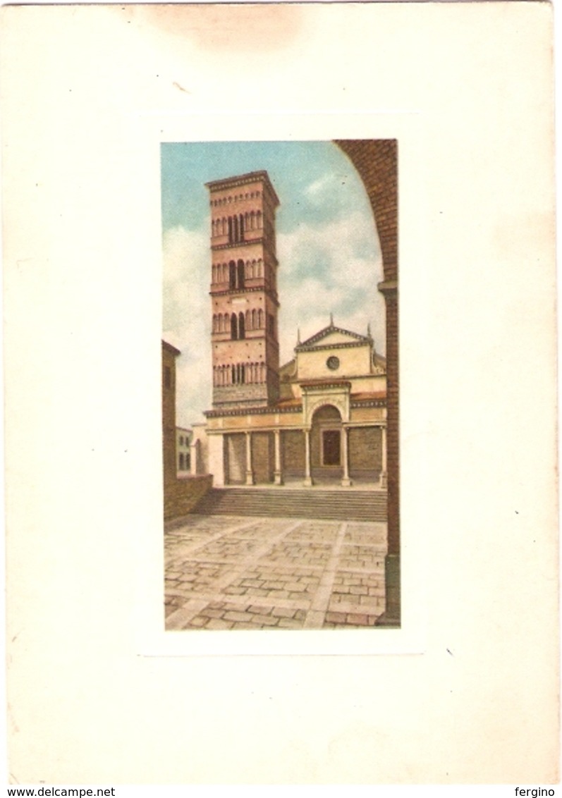 1637/A/FG/20 - TERRACINA (ROMA) - La Cattedrale, Illustratore Dandolo Bellini - Altri & Non Classificati