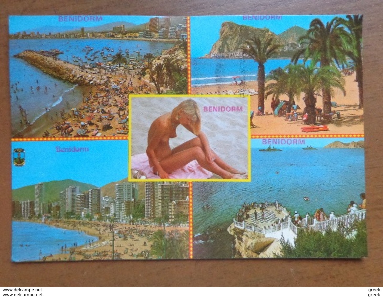 Doos postkaarten (3kg940) Allerlei landen en thema's, zie foto's (Naakt, Transport, humor ...)