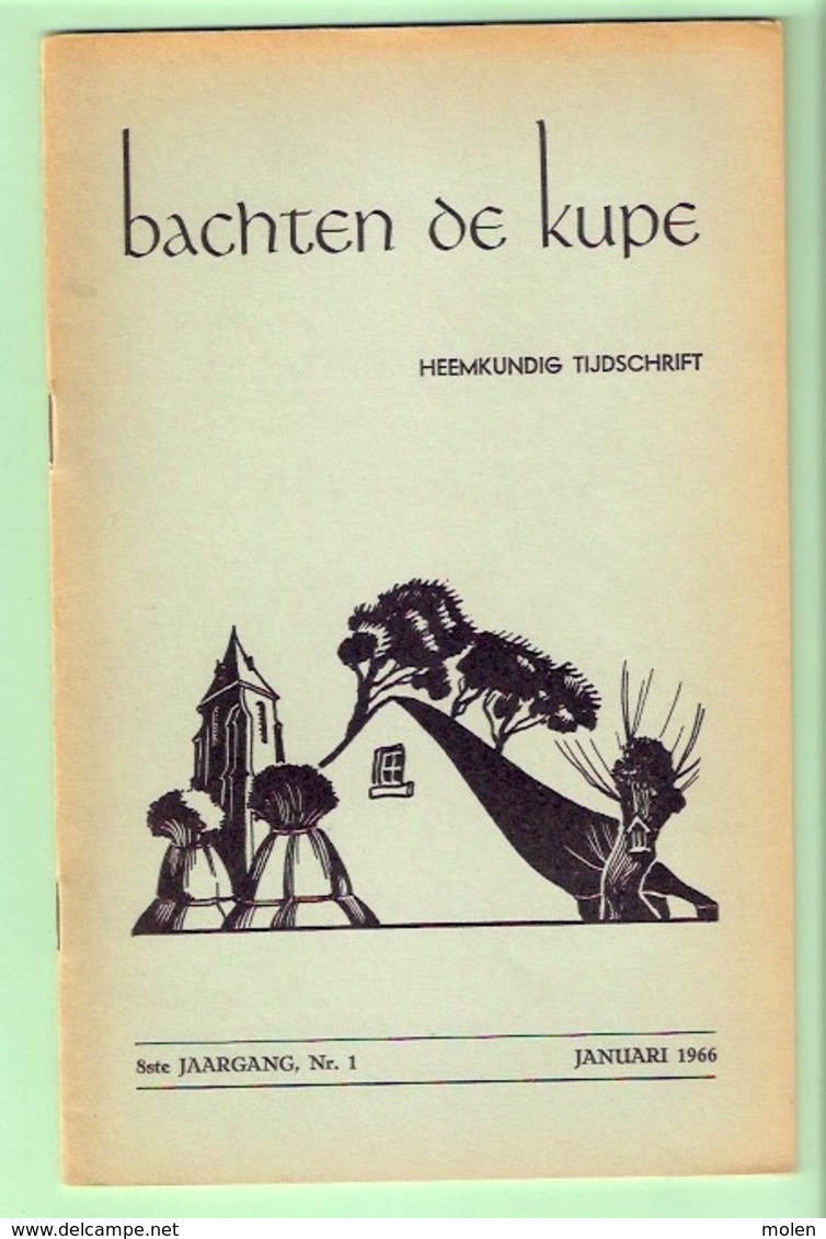 ©1966 11 KAPELLEN OOSTVLETEREN Vleteren IEPER Van Over De Schreve BERGUES Nr 1 HEEMKUNDIGE KRING BACHTEN DE KUPE Z353-13 - Vleteren