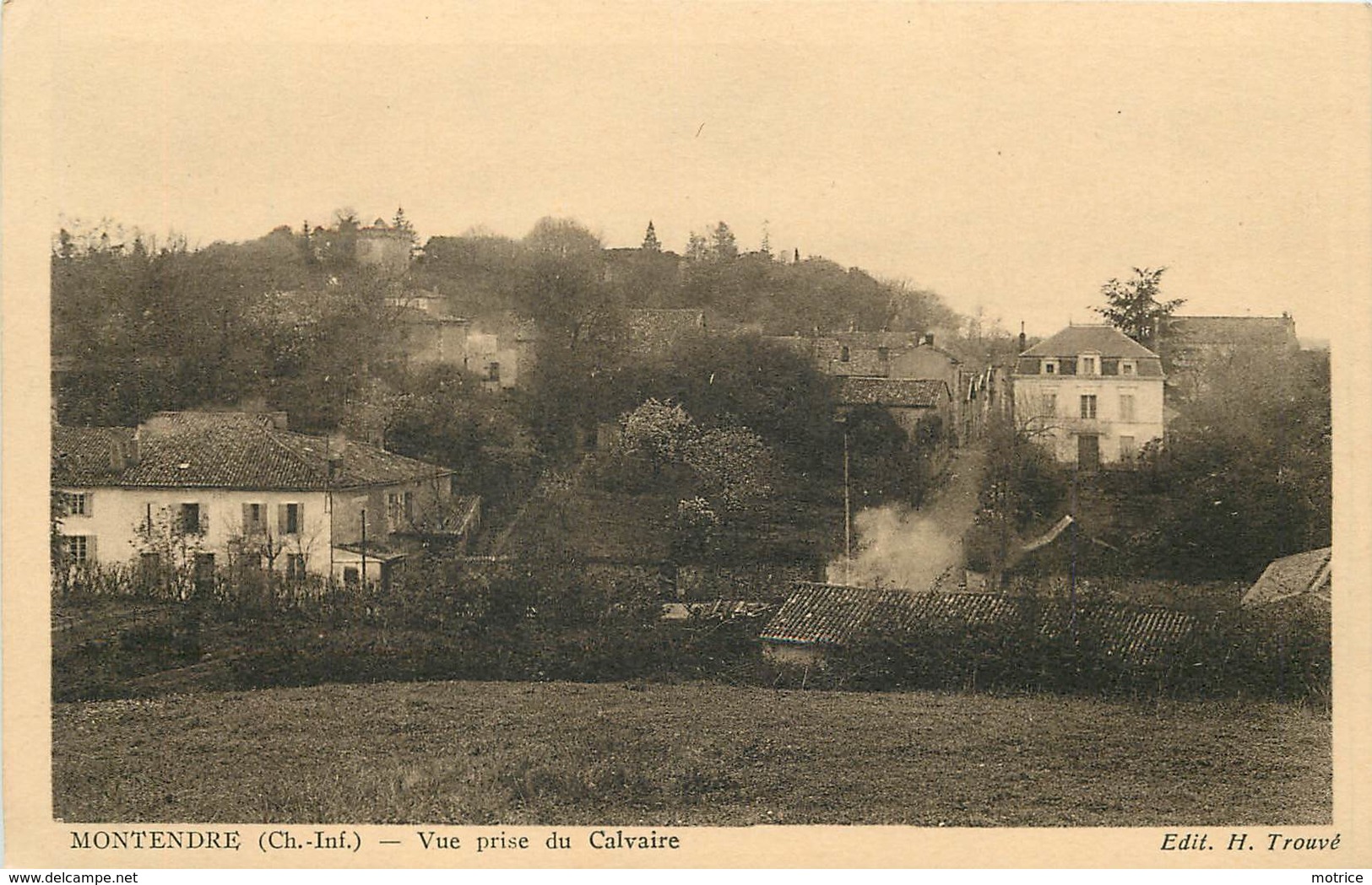 MONTENDRE - Vue Prise Du Calvaire. - Montendre