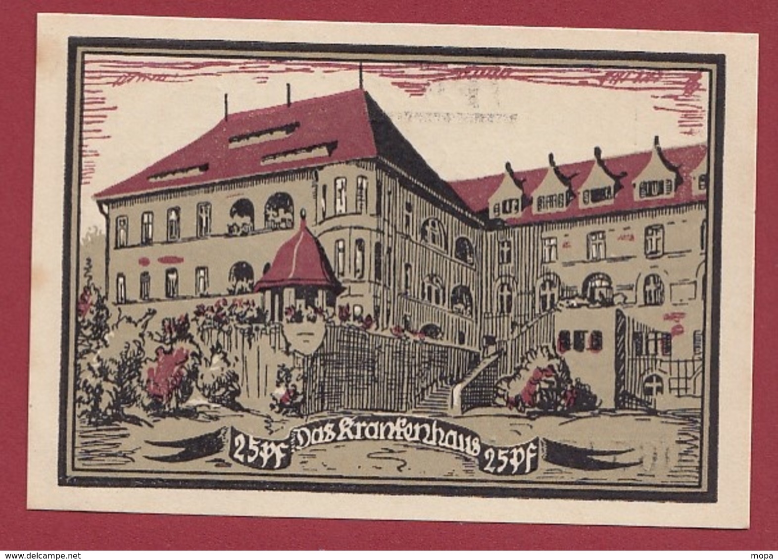 Allemagne 1 Notgeld 25 Pfenning Stadt Aschersleben Dans L 'état Lot N °5880 - Collections