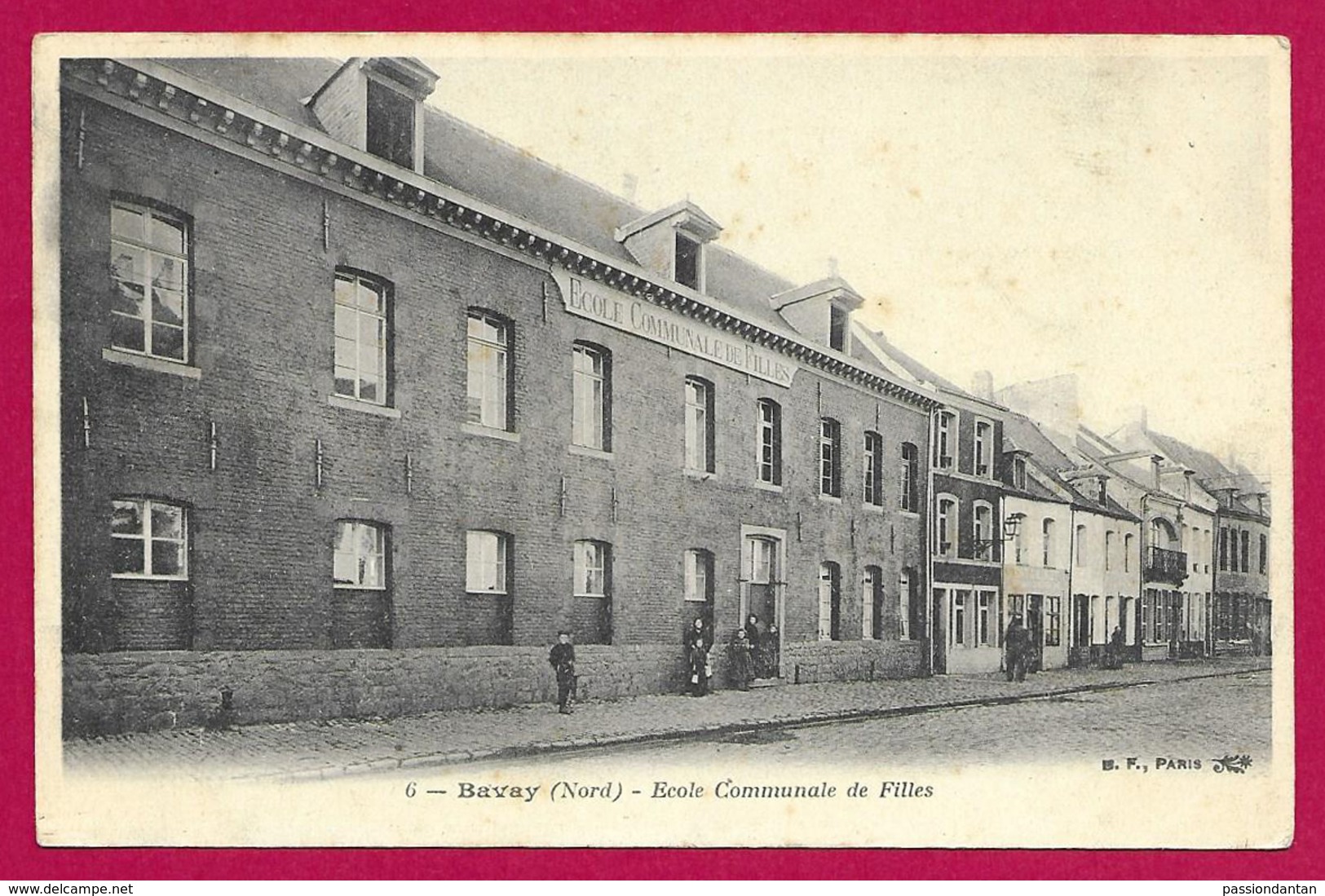 CPA Bavay - École Communale De Filles - Bavay