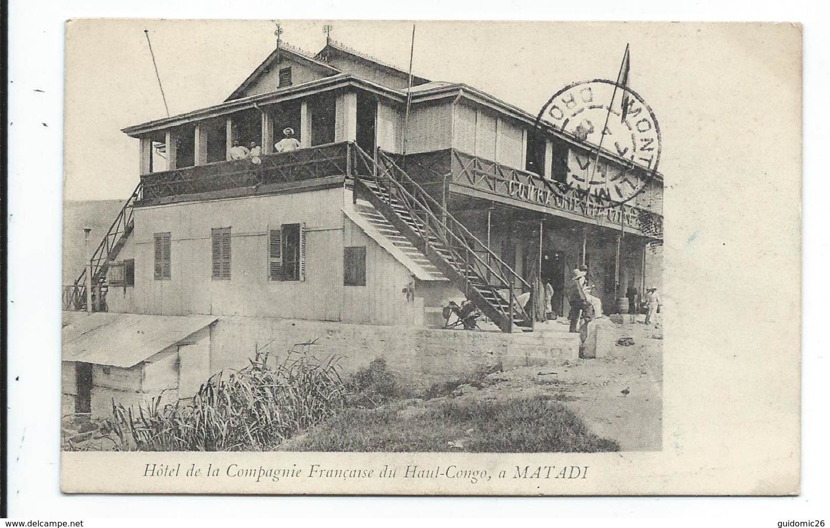 Congo , Matadi , Hotel De La Compagnie Française Du Haut Congo - Congo Belga