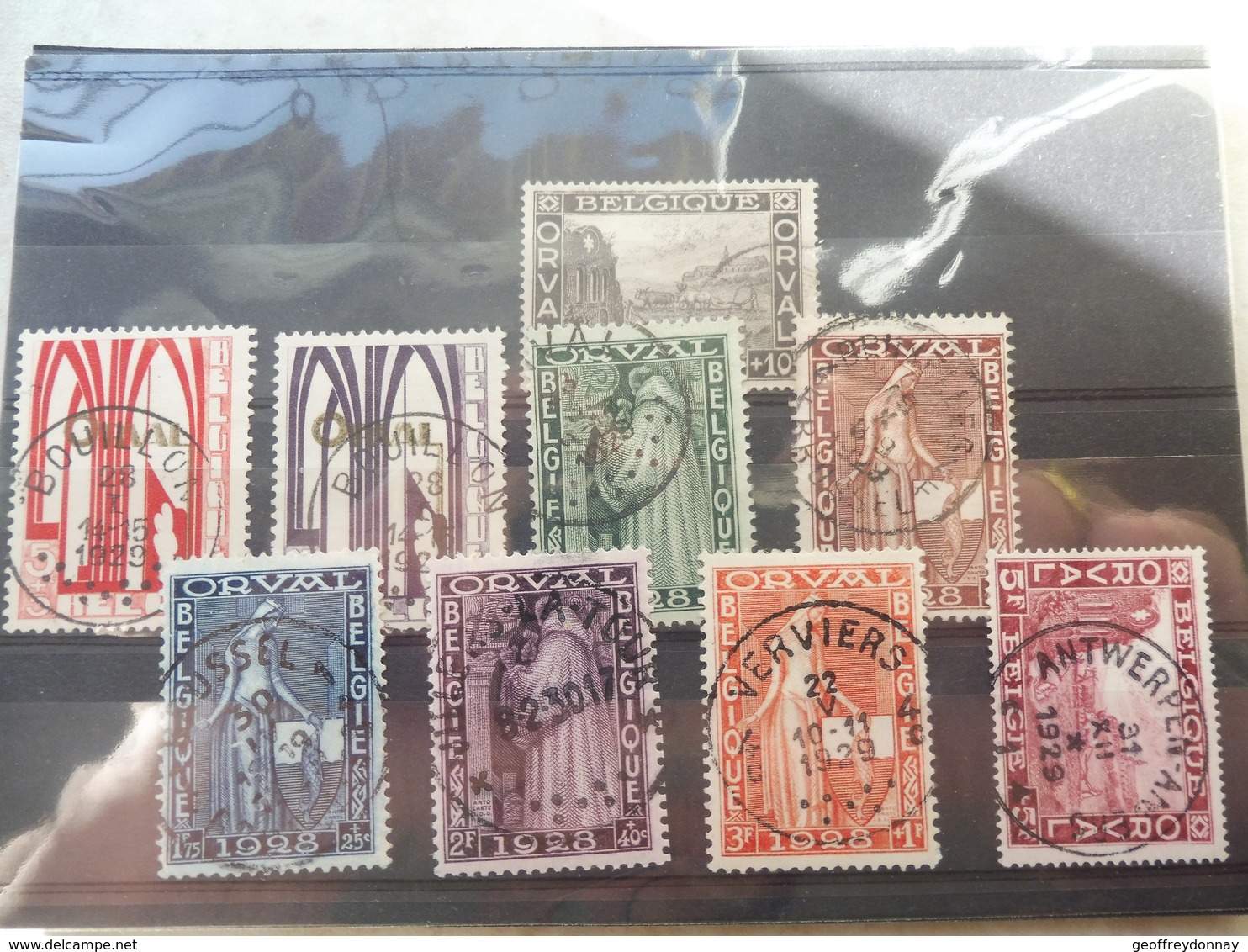Timbre Belgique En Oblitéré Orval 258/66 / Gestempelt - Used Stamps