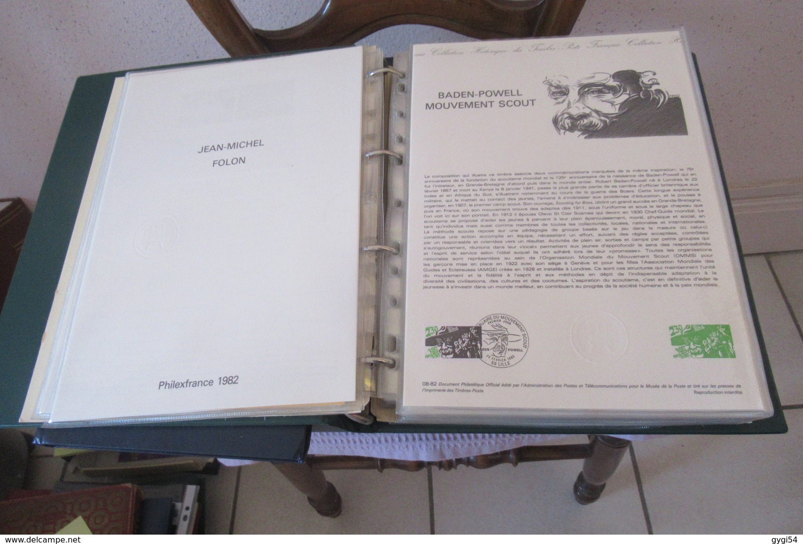 Documents Officiels  de la Poste Janvier 1982   à Juin 1983 76 feuillets