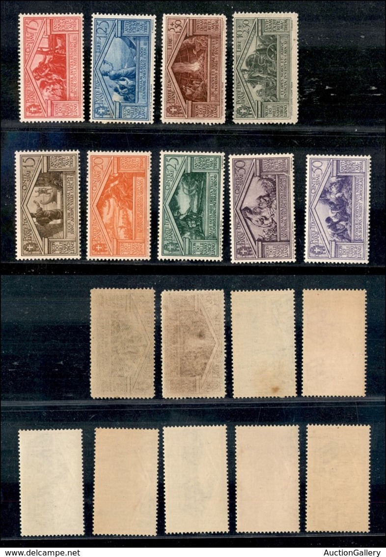 REGNO - POSTA ORDINARIA - 1930 - Virgilio (282/290) - Serie Completa - Gomma Integra (475) - Otros & Sin Clasificación