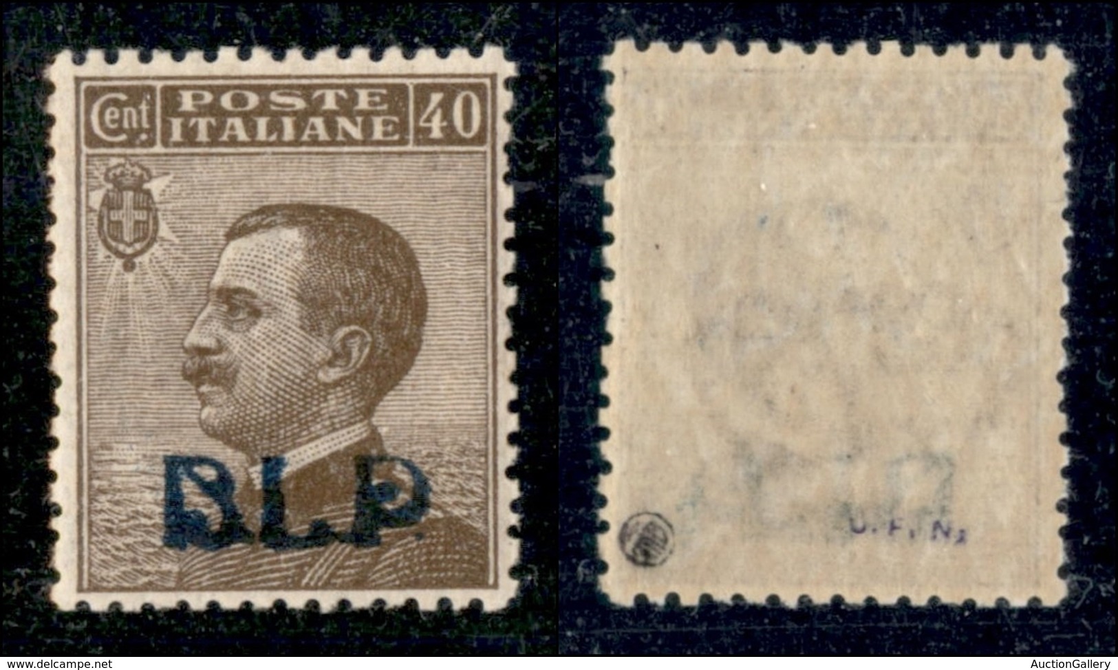 REGNO - B.L.P - 1921 - 40 Cent (4) - Gomma Integra - Molto Ben Centrato - Sonstige & Ohne Zuordnung