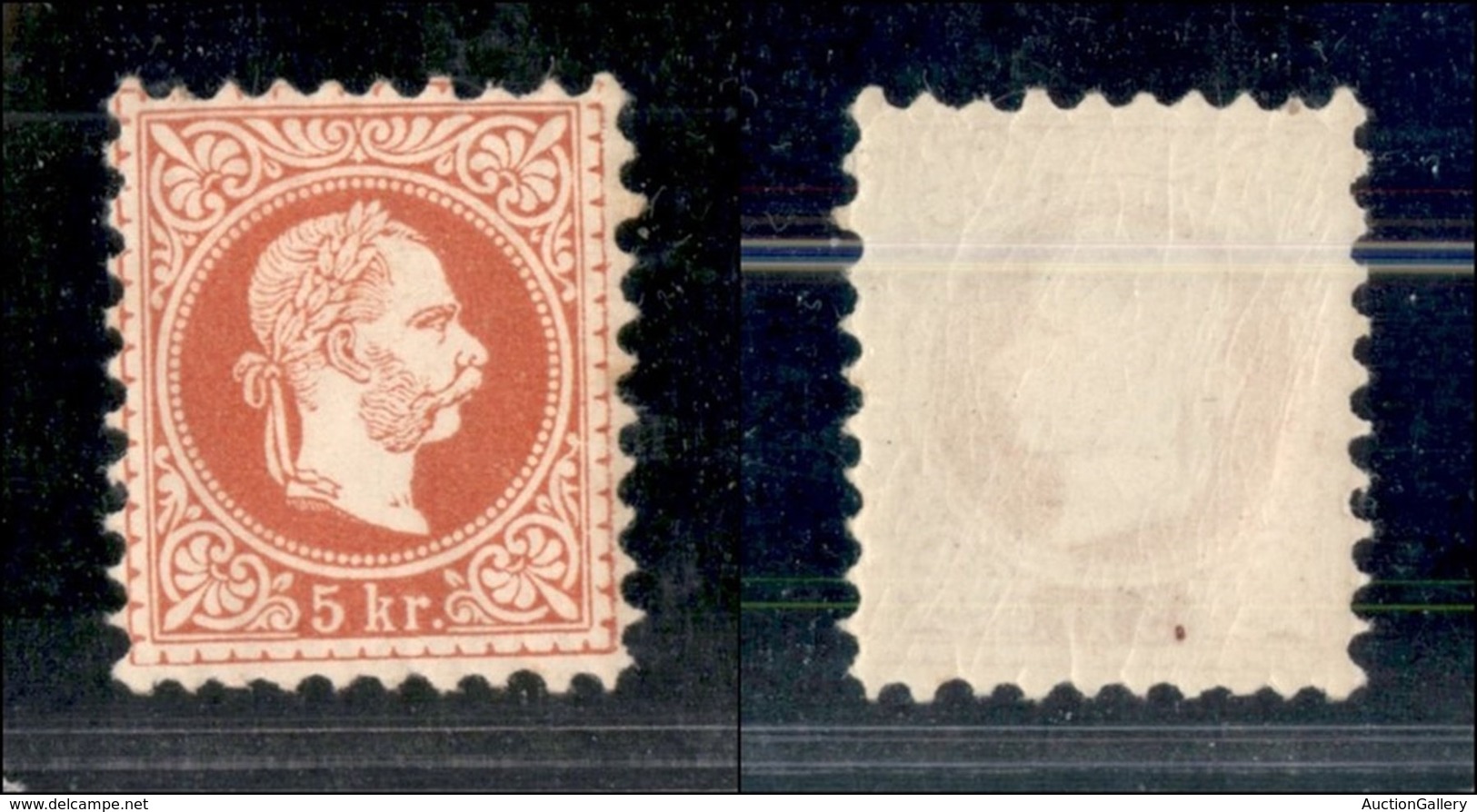 EUROPA - AUSTRIA - 1867 - 5 Kreuzer (37IA) - Gomma Integra - Otros & Sin Clasificación