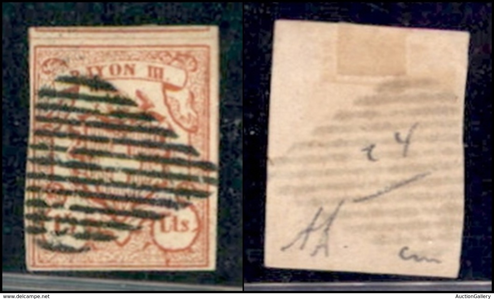 EUROPA - SVIZZERA - 1852 - Rayon III - 15 Cent (11) - Usato - Diena - Otros & Sin Clasificación