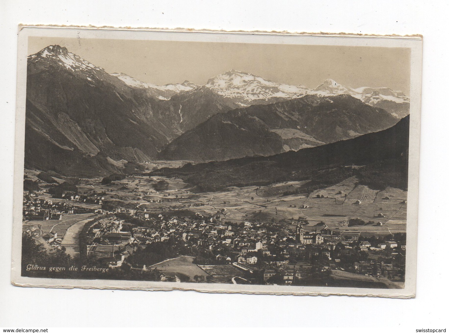 GLARUS Gegen Die Freiberge Gel. 1930 V. Rüti (Glarus) - Rüti