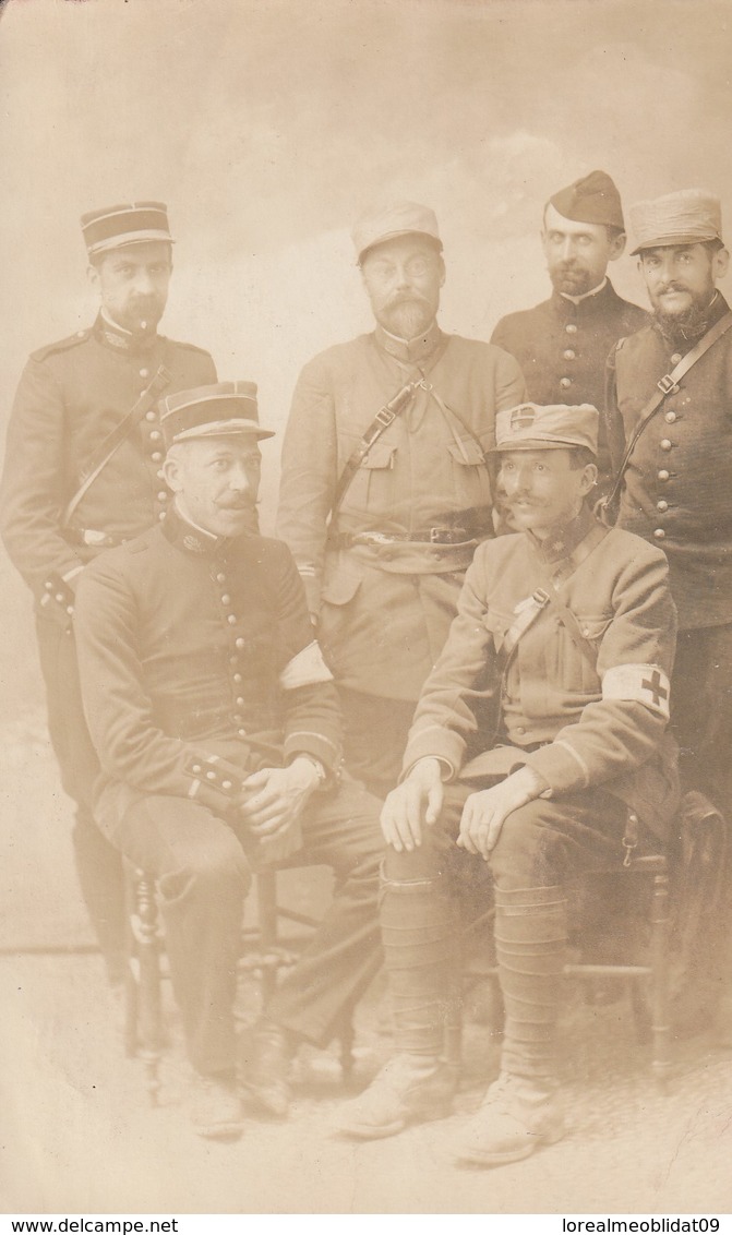 France - Photo De Médecins, Infirmiers - Guerre 14-18 - Frebch Doctors And Paramedics Ww 1 - War 1914-18